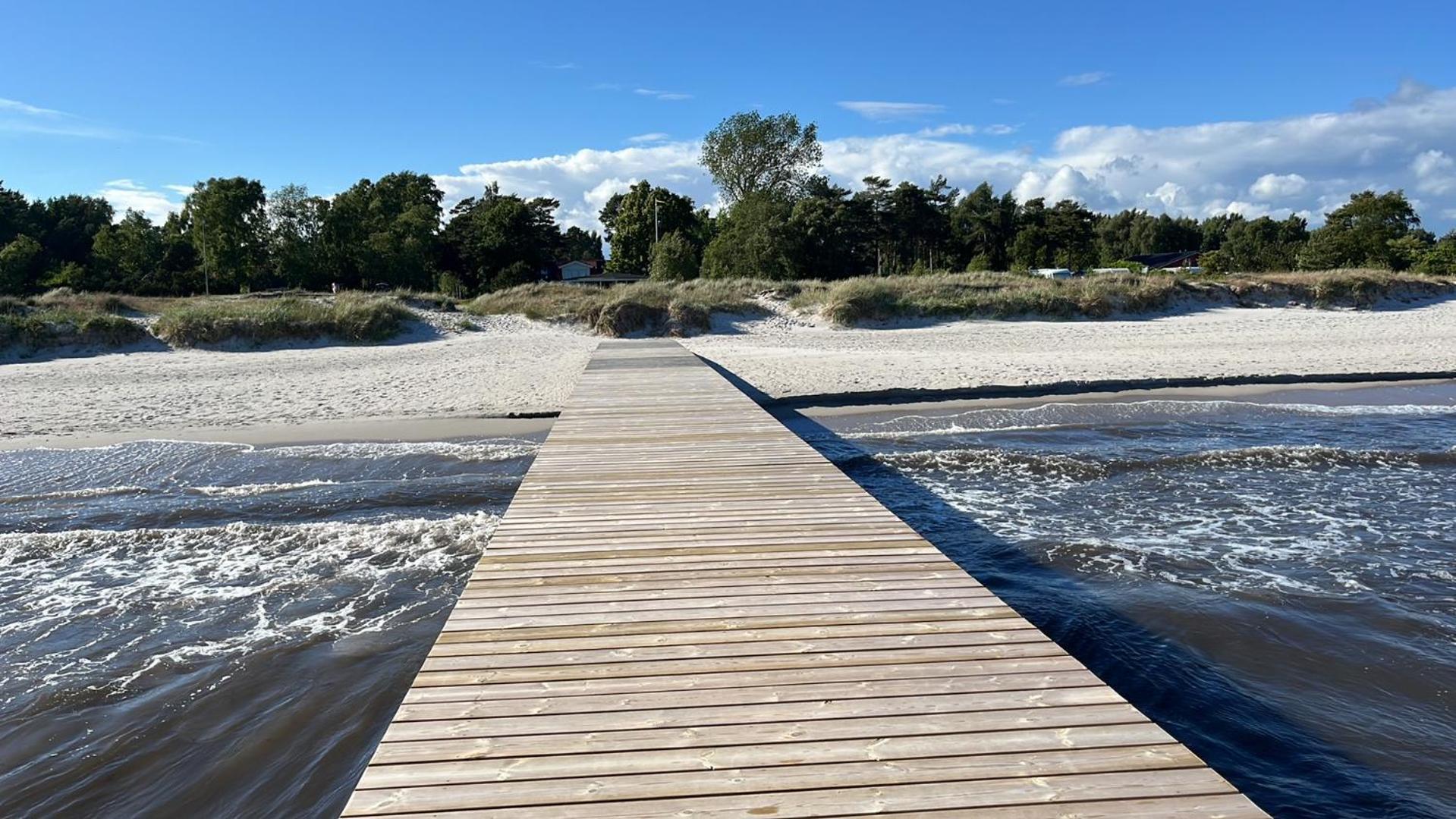Strandboende Beddinge Strand Extérieur photo